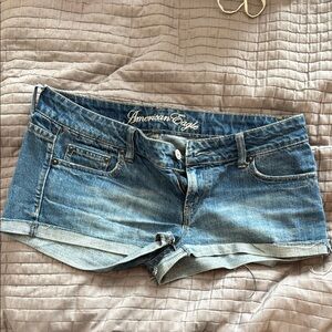 American Eagle Outfitters Women's Blue Denim Shorts